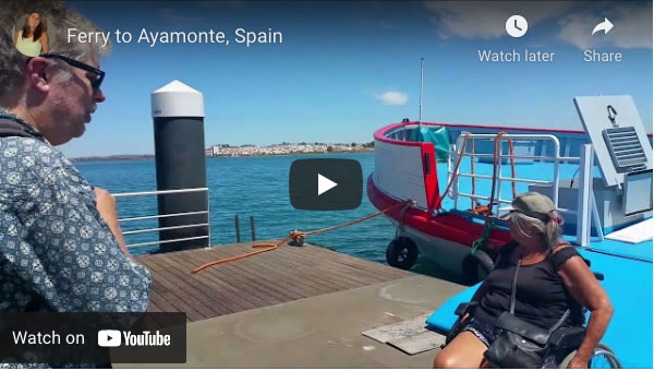Ferry to Ayamonte, Spain